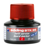 Edding Board Marker Mürekkep 25 ml Kırmızı E-BTK25